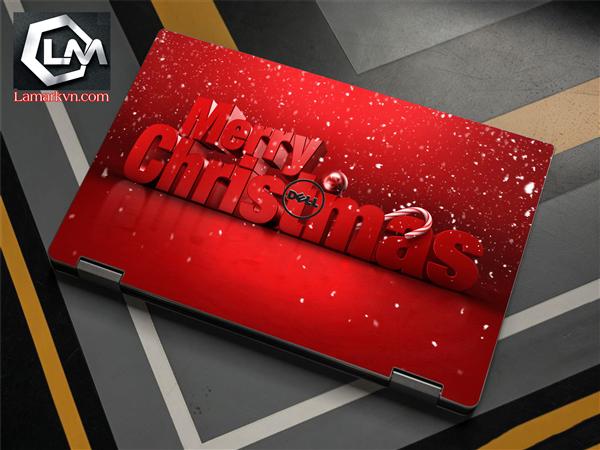 Ảnh đại diện sản phẩm Dán skin laptop tết , giáng sinh , ông già noel D402